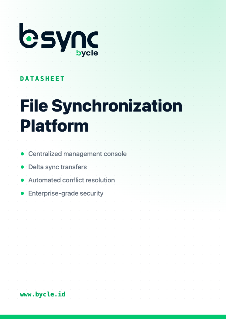 File Synchronization Platform datasheet cover